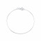 BLUEYES COLLECTION 925 Sterling Silver 7.5" in Bracelet Jewellery Chains  for Women-B1S004